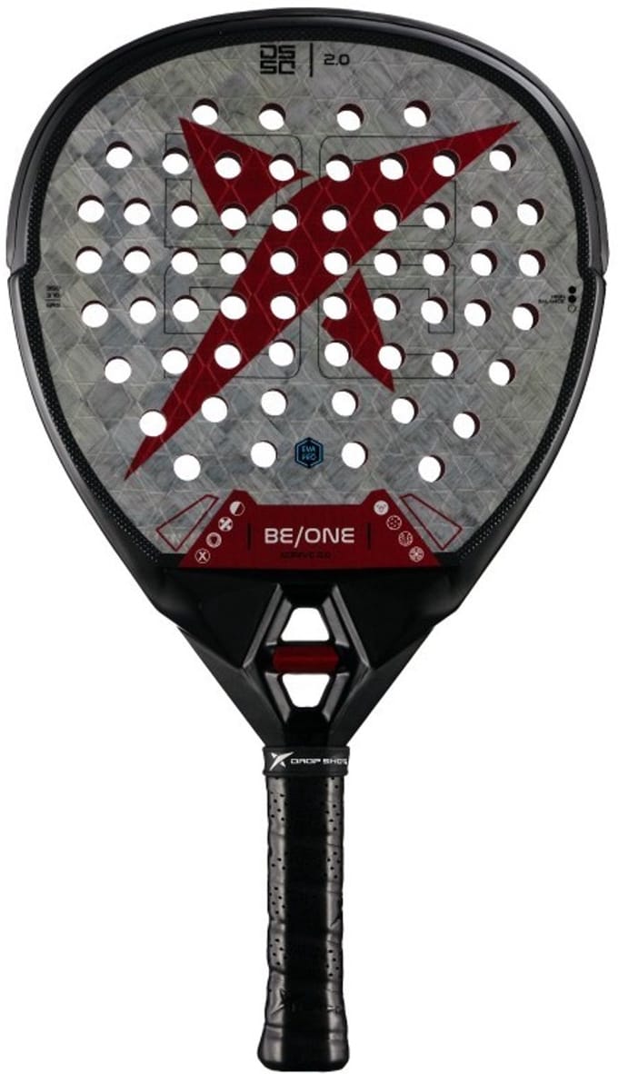 Drop Shot Be/One X-Drive 2.0 Padelracket - Diamant - 18K carbon