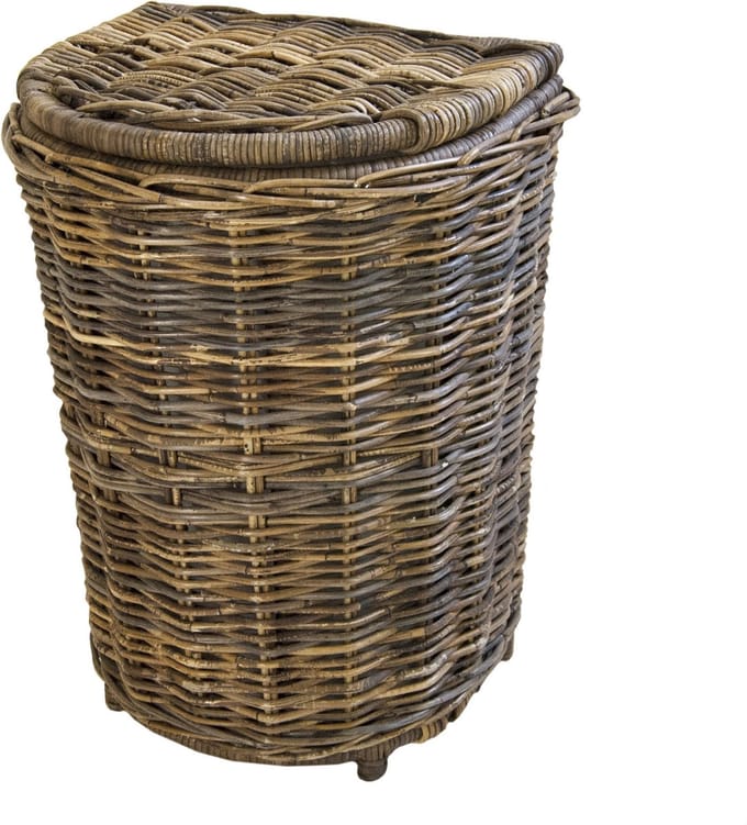 Wasmand rotan 40x35x62 Brown
