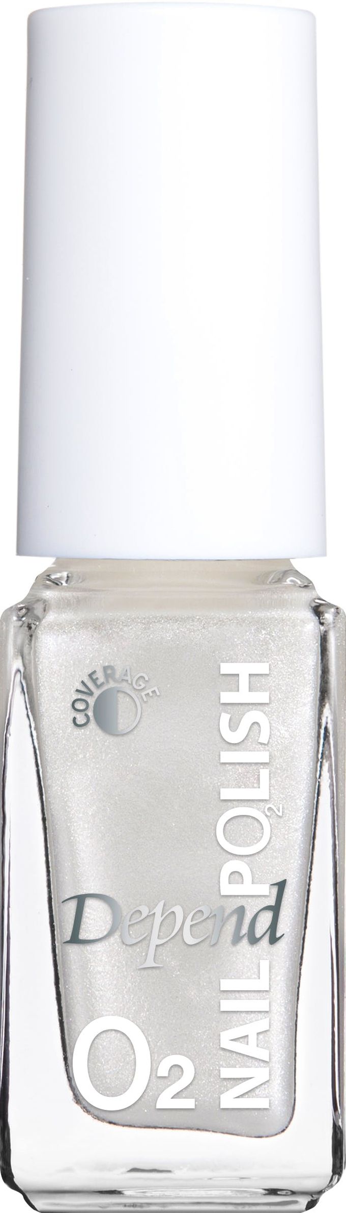 Dependcosmetic | Nagellak | Nailpolish | O2 | wit parelmoer | 840 | 5 ML