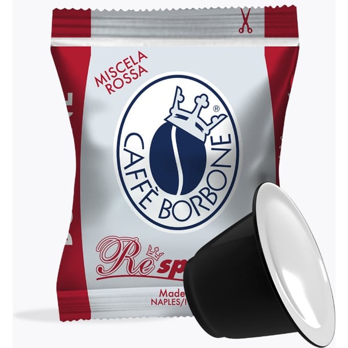 Caffè Borbone Miscela Rossa 100 capsules Nespresso®-compatibel