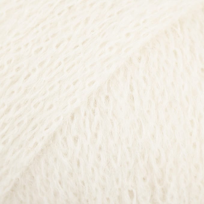 DROPS Sky Uni Colour - 01 wit - Wol Garen