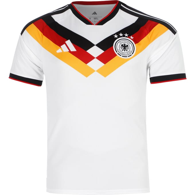 Adidas Germany Truien/Replica's Heren - Wit - Maat XS - Poly Jersey