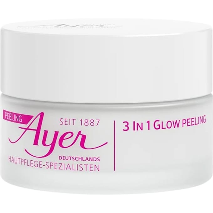 Ayer Schoonmaken 3in1 Glow Peeling Gezichtspeeling Dames 50 ml