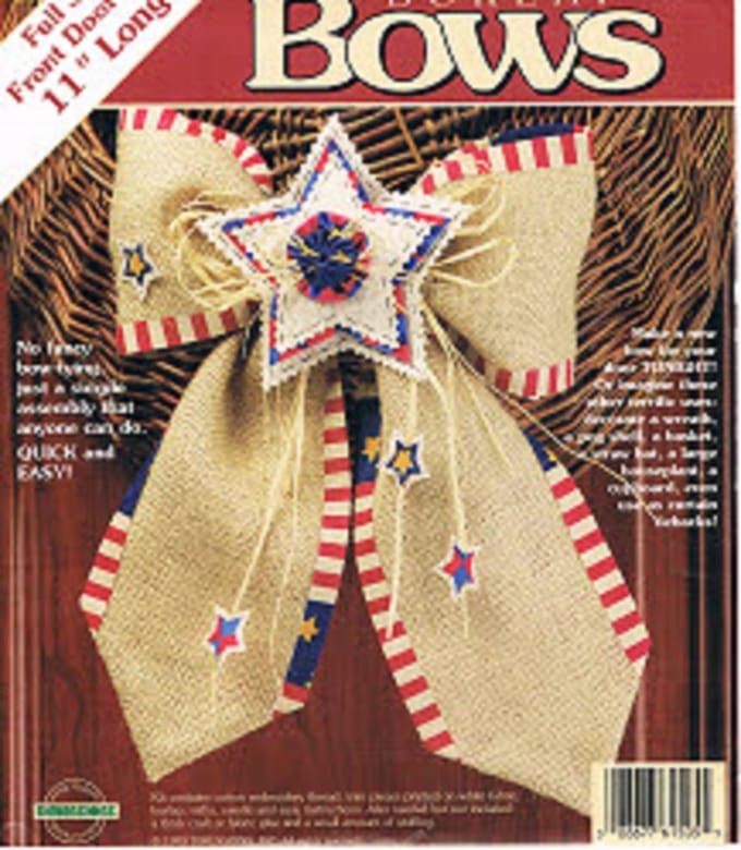 Kreatief zelfmaakpakket Dimension Burlap BOWS