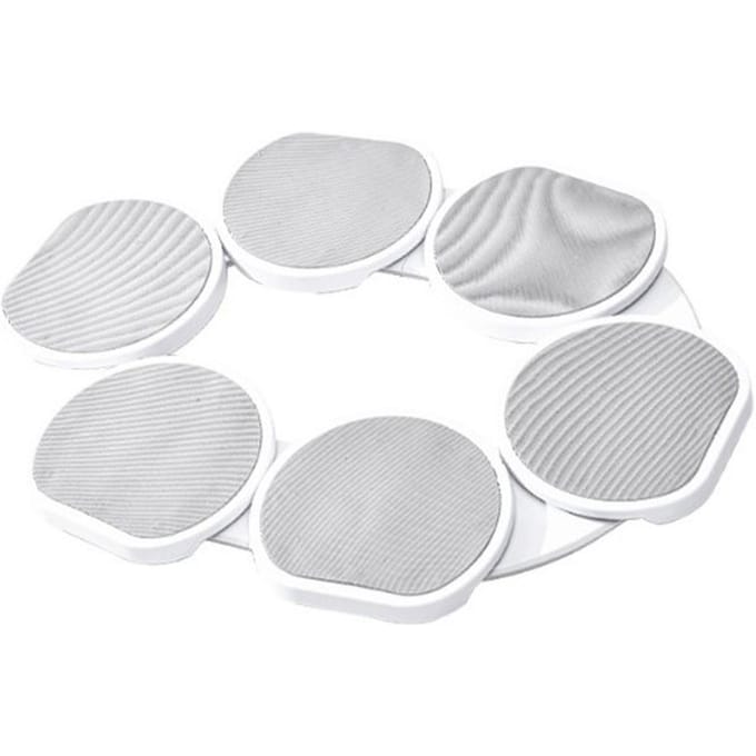 Eettafel draaiplateau, multifunctioneel, 360 graden draaibaar serveerblad voor white