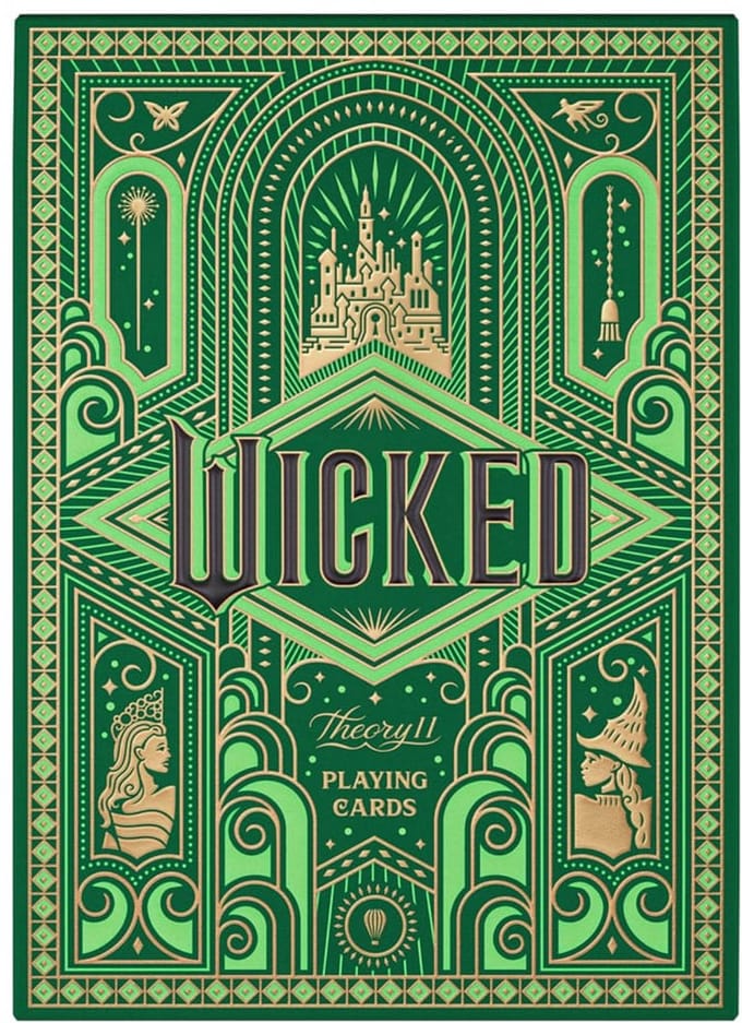 Theorie11 Wicked Speelkaarten - Standaard Pokerformaat