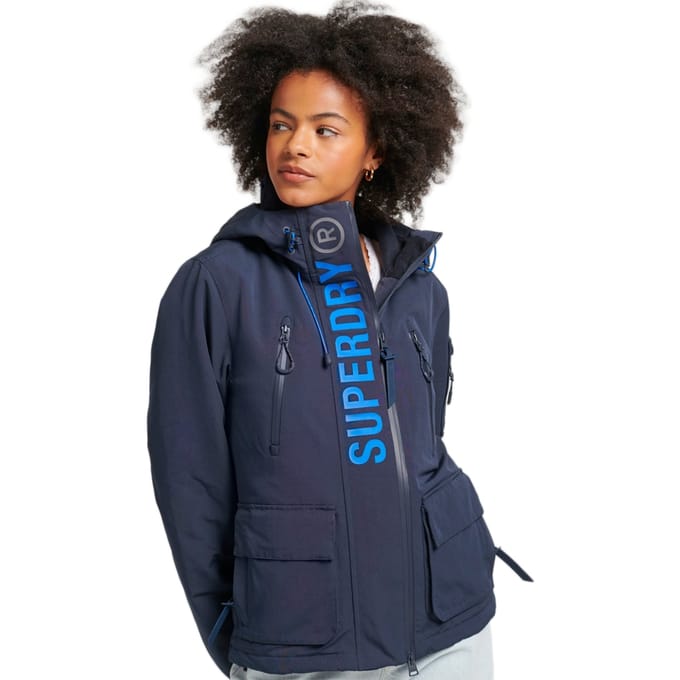 Superdry - Ultimate SD-Windcheater jas met capuchon - Dames