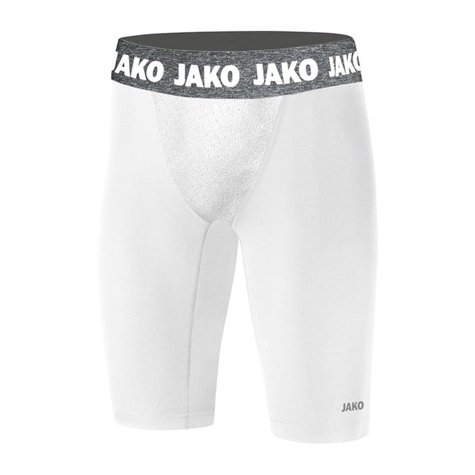 Jako Compression 2.0 Short Tight - Wit | Maat: L