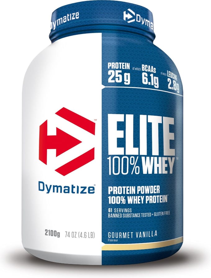 Dymatize Elite Whey Protein - Eiwitpoeder / Eiwitshake - 2100 gram - Aardbei