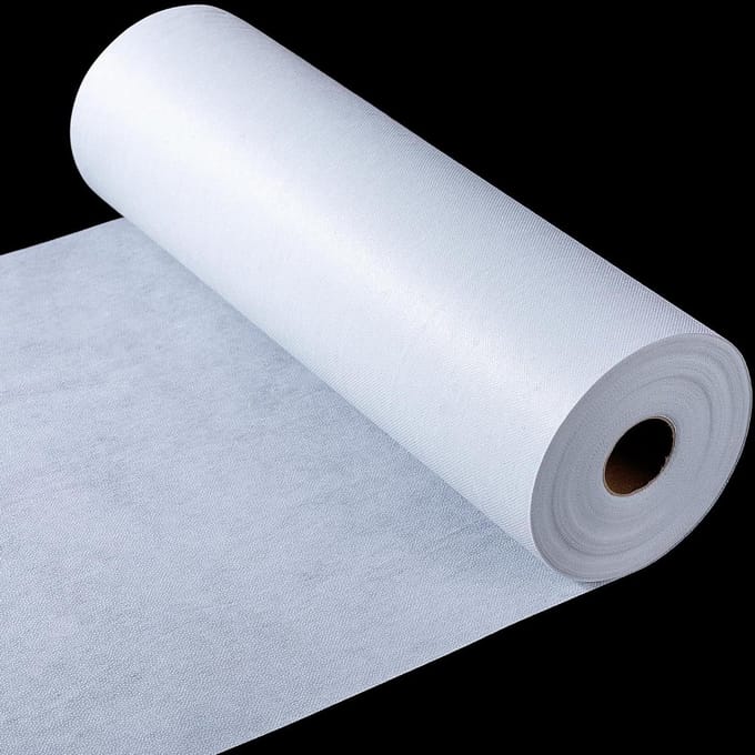 Opstrijkbare Tussenvoering - Smeltbare Fleece - Kleding Verstevigen - Enkelzijdig Plakbaar - 30 cm breed - Wit