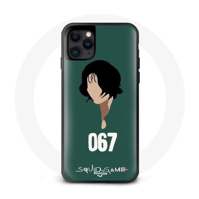 Coque Iphone 12 pro max Série Squid Game Kang Sae Byeok No 067