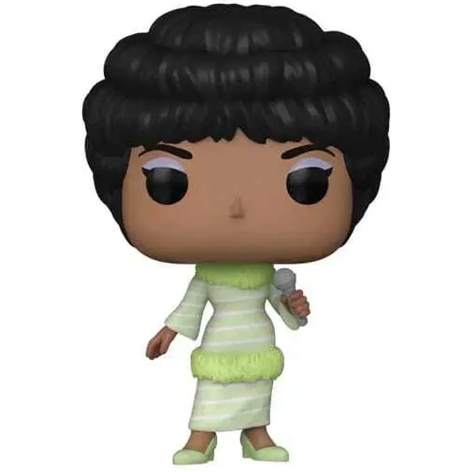 Funko Pop! Rocks: Aretha Franklin Green Dress) - CONFIDENTIAL