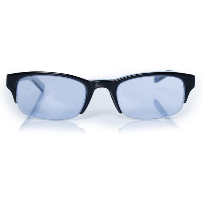 Dolce & Gabbana, Vintage blauwe zonnebril