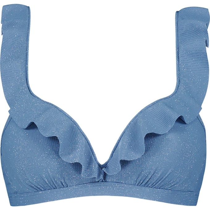 Beachlife Infinity ruffle bikinitop met voorgevormde cups en beugel - dames - Maat 85D