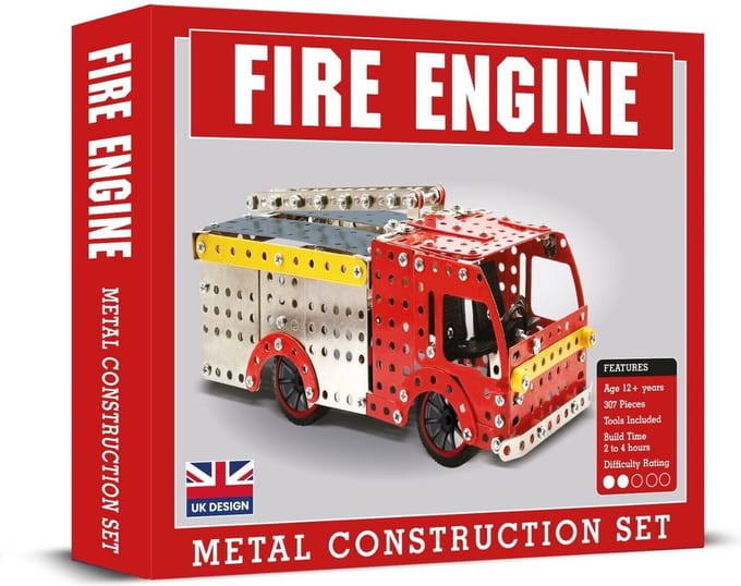Construction Set Brandweer Auto