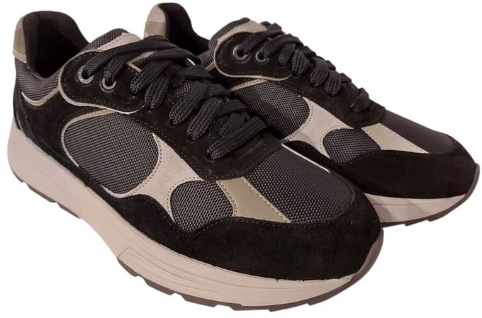 Xsensible Stretchwalker Sneaker Helix Men 33203.5.080 H Zwart Combi