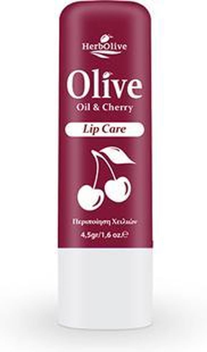 HerbOlive Lippenbalsem *Olijfolie & Kers* 4,5g