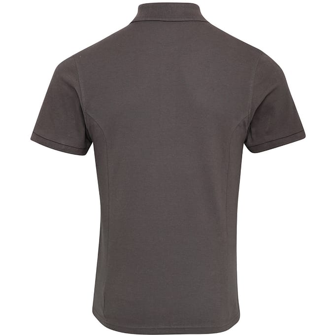 Premier Heren Coolchecker Plus Piqu Polo Shirt (Donkergrijs)