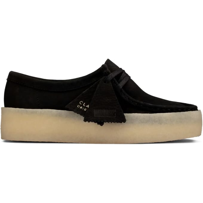 Lifestyle-damesschoen W Wallabee Cup Zwart/nubuck