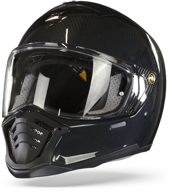 Scorpion Exo-Hx1 Carbon Se Solid Black S