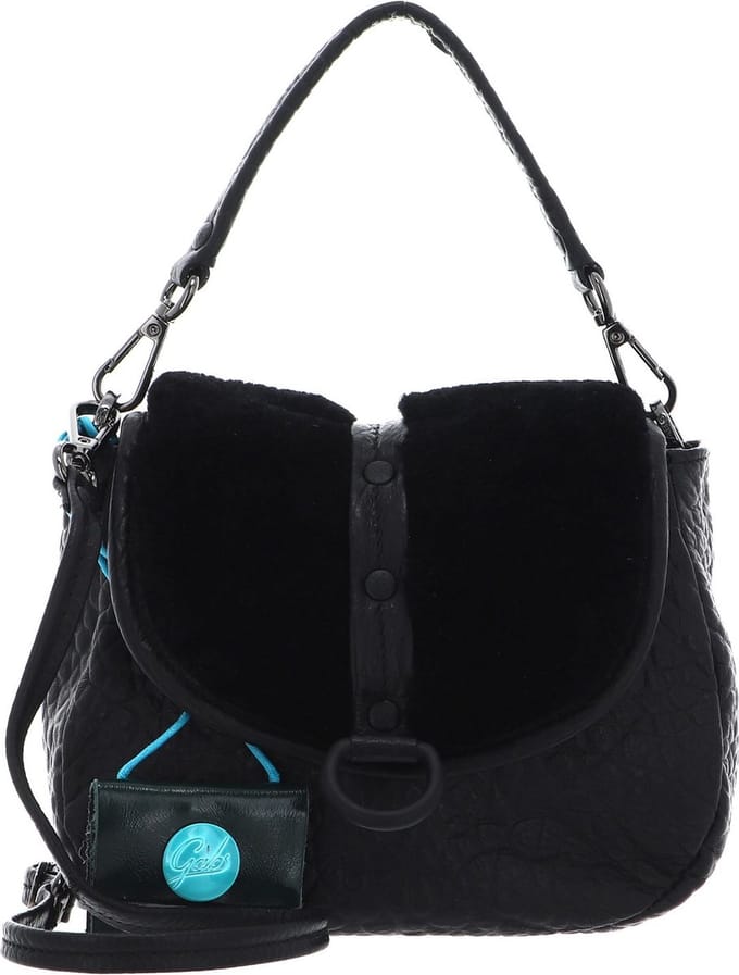 Gabs Schoudertas Handtas Bea Montone Crossbody Bag Nero Zwart