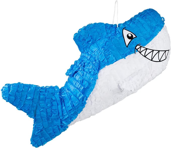 Boland - Piñata Haai - Verjaardag, Kinderfeestje, Themafeest - Dieren