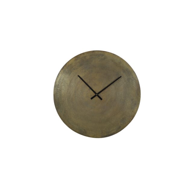 Light & Living Wandklok Licola - Antiek Brons - Ø59cm -