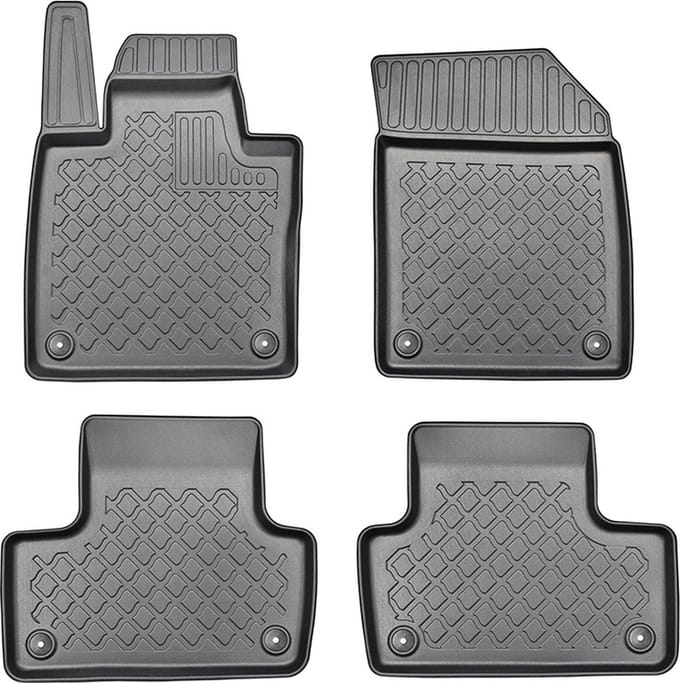 3D Automatten voor Volvo XC60, XC60 T8 PHEV vanaf 2017 (ook facelift na 2025) - 4-delig - TPE-Rubber