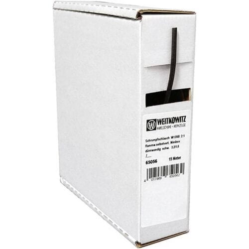 Intercable 183265 Krimpkous Zwart 4.8 mm 2.4 mm Krimpverhouding:2:1 1 stuk(s)