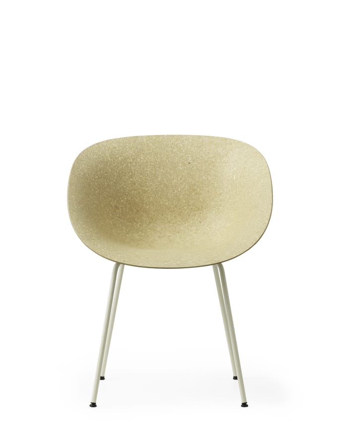 Normann Copenhagen Mat Fauteuil - hennep - crème