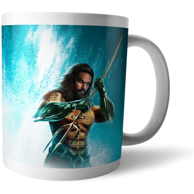 Aquaman Character & Logo mok