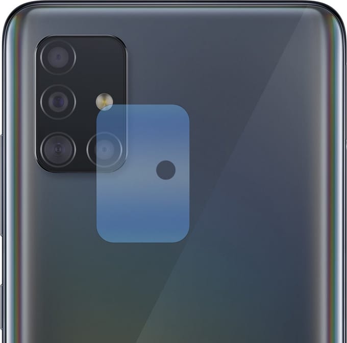 Camera Lens Protector - Geschikt voor Samsung Galaxy A71 - Extra Sterk - Gehard Glas - Camera Screenprotector - Beschermglas - Tempered Glass - Screen Protector