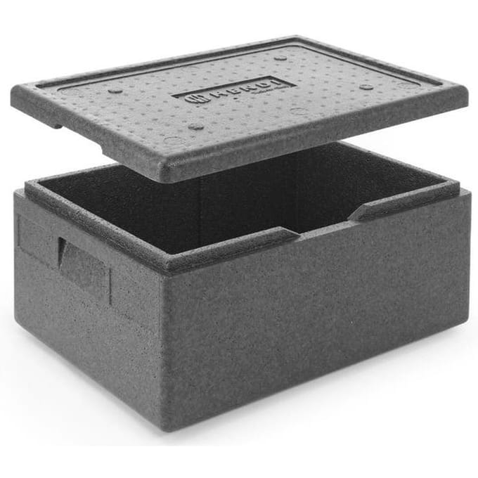 Hendi Kitchen Line - Thermobox GN 1/1 - Ti Cel 40 L - Zwart - Ergonomische Handvatten