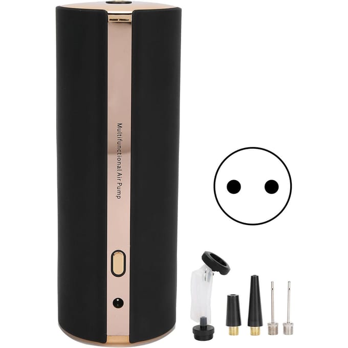 Draagbare Vacuümcompressiepomp Handheld Elektrische Vacuümsealer voor Thuis 100?240VEU-stekker black