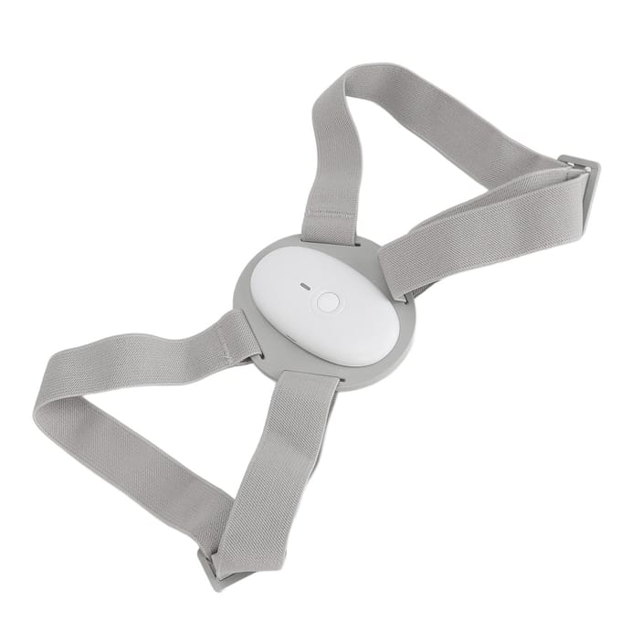 Elektronische Houdingscorrector Vibratie Herinnering Elastische Band Intelligente Houdingscorrector white