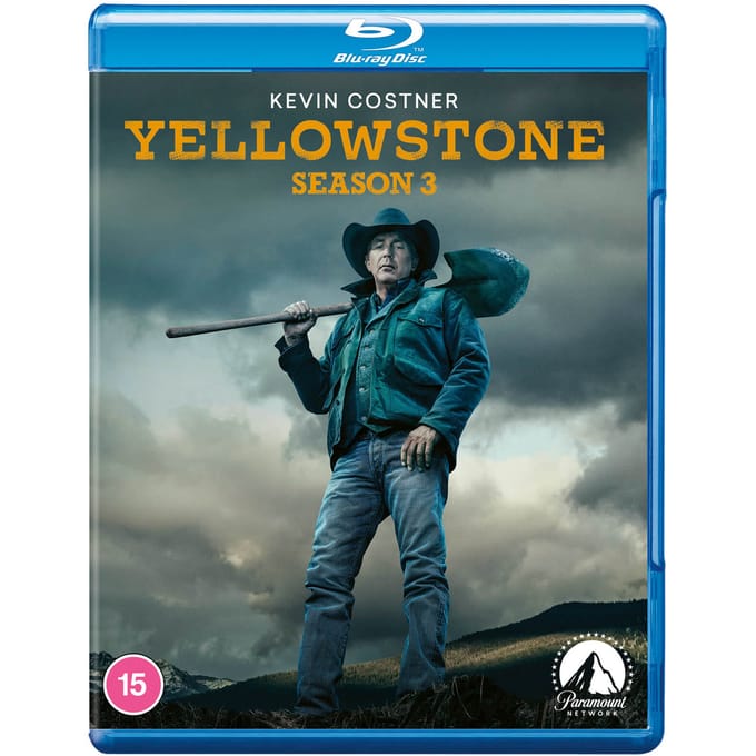 Yellowstone Seizoen 3 - Blu-ray - Import zonder NL ondertiteling