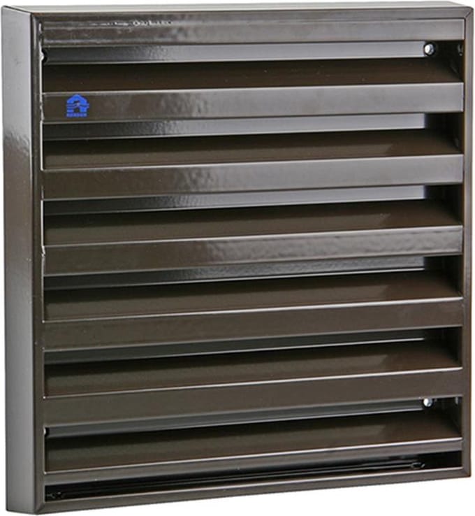 Muurrooster 225mm X 225mm ALU Renson BRUIN