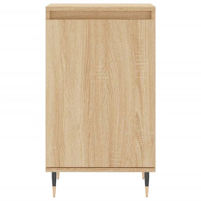 vidaXL - Dressoir - 40x35x70 - cm - bewerkt - hout - sonoma - eikenkleurig