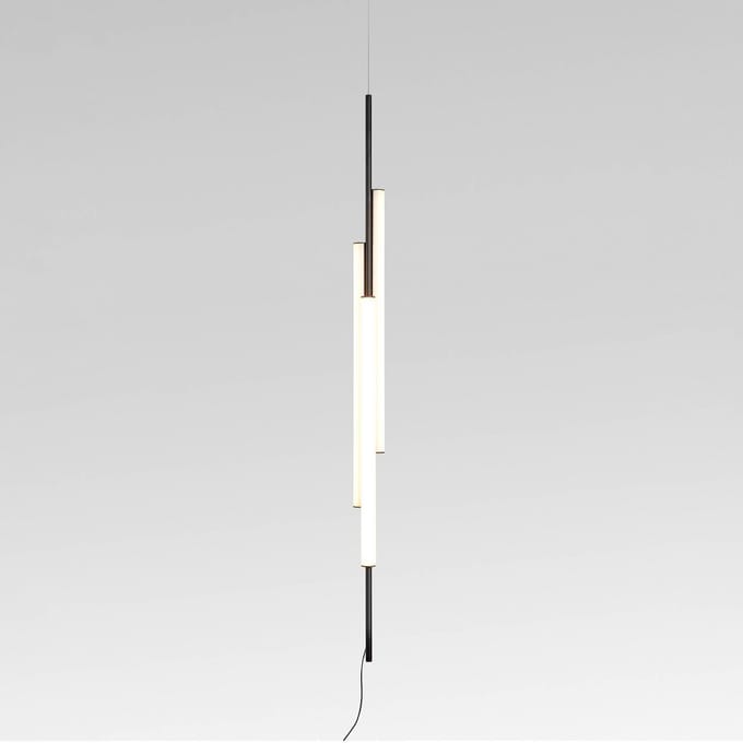 MARSET LED hanglamp Ambrosia 130 w/plug-in 2700K zwart