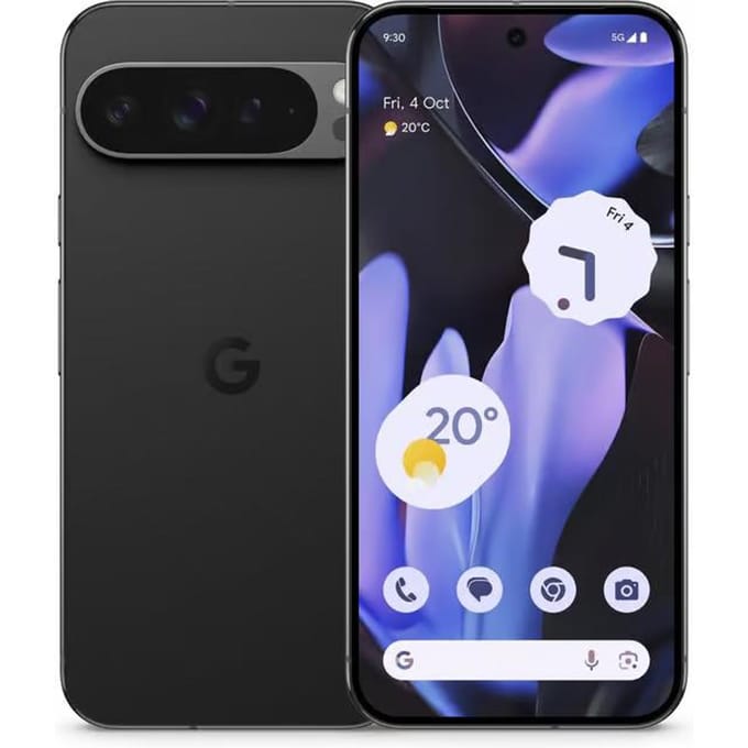Smartphone reconditionné Google Pixel 9 Pro 5G Débloqué 16 Go de RAM 256 Go de Stockage Single SIM 16/256GB noir