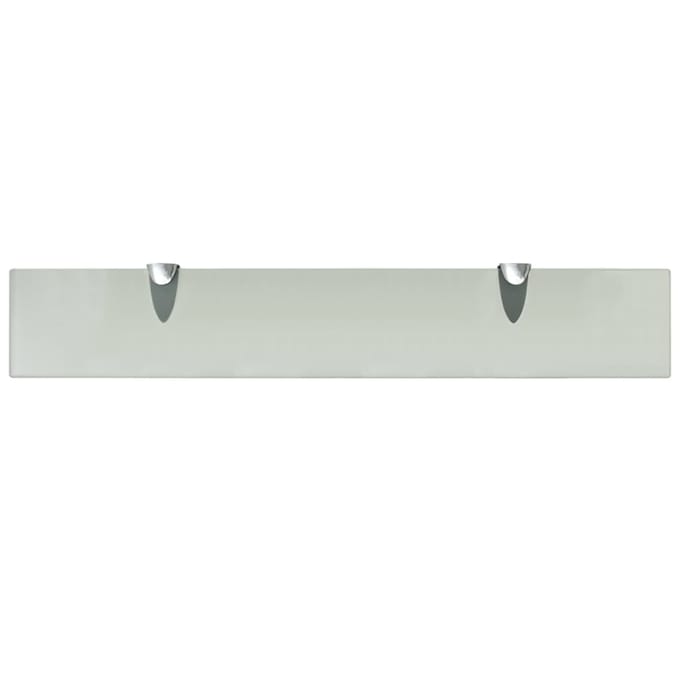 vidaXL - Zwevend - schap - 60x10 - cm - 8 - mm - glas