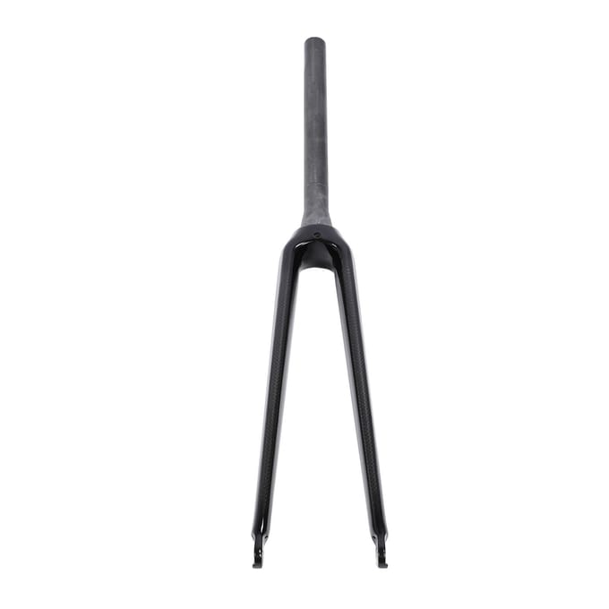 Fiets Voorvork 700C Koolstofvezel C-Rem Tapered Buis Snelspanner Velgrem Verlengde Fiets gray