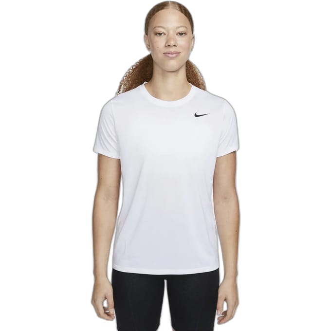 Nike Dri-Fit Regular T-shirt Dames-Wit
