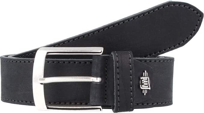 LLOYD Leren Riem Men´s Leather Belt 4.0 W90 Black Zwart