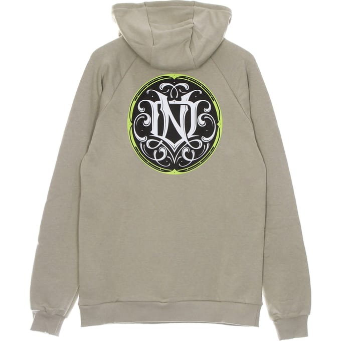 Lichtgewicht sweatshirt met capuchon, monogram en capuchon voor heren, beige