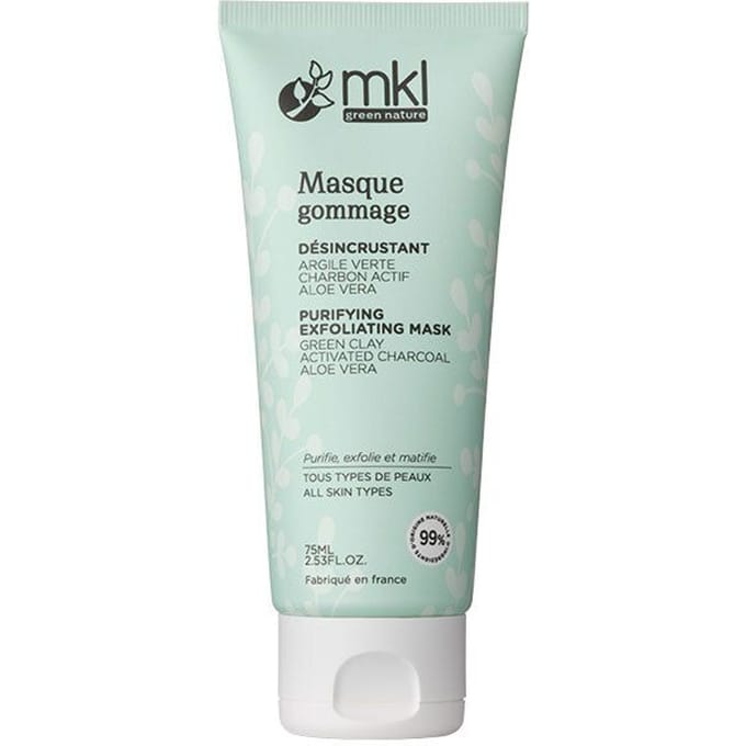 MKL Green Nature Masque Gommage Désincrustant Bio 75 ml