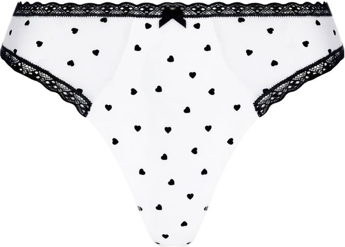Antigel Coeur De Rockeuse String Coeur Desir Wit 44