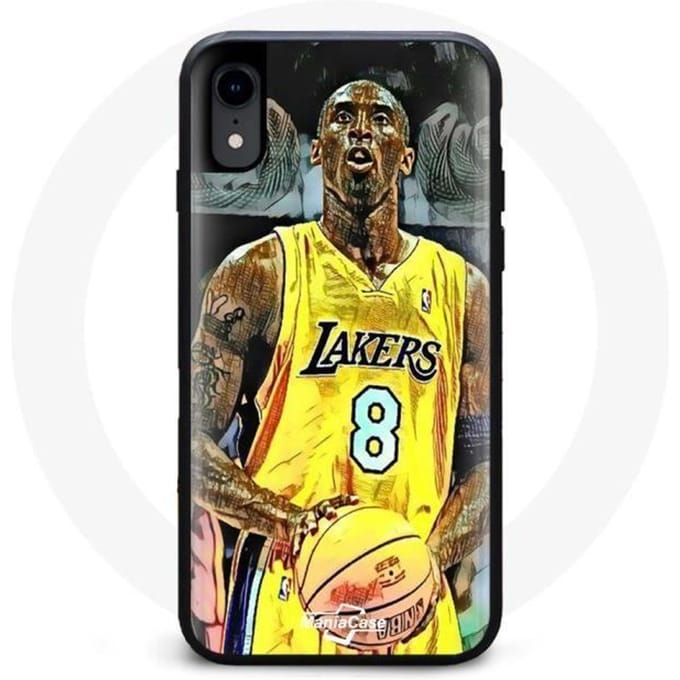 Coque - Kobe Bryant - Iphone XR - Souple - Noir - Basketball
