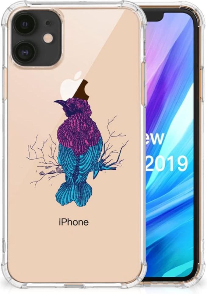 Apple iPhone 11 Stevig Bumper Hoesje Merel