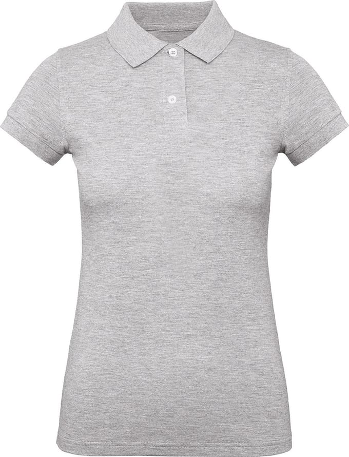 B&C Ladies' organic polo shirt CGPW440 - Heather Grey - M